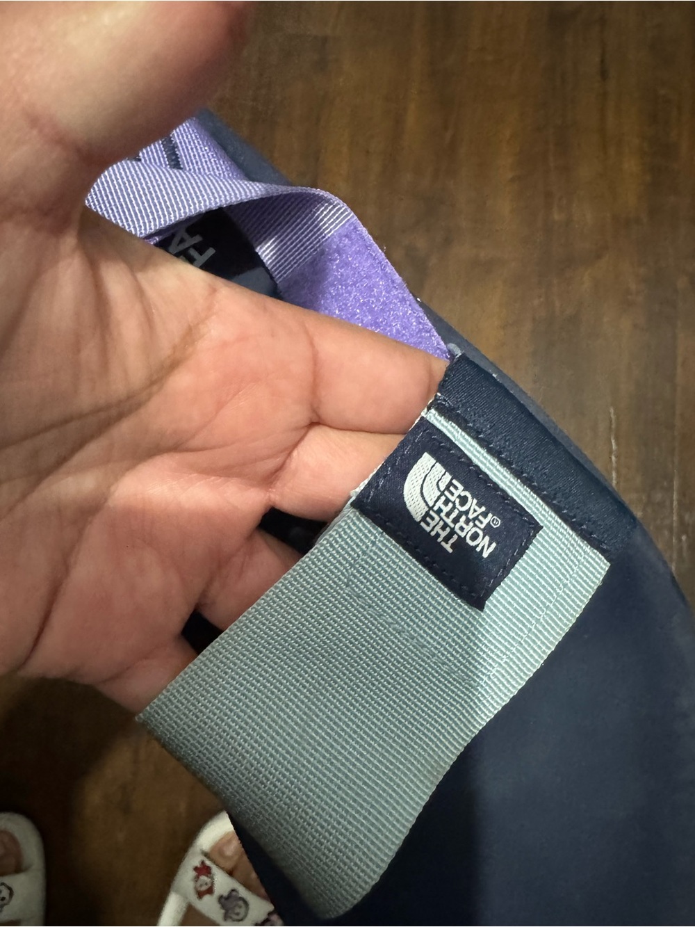 The North Face Sandals in Lavender, Mint and Black - Picture 3 of 4